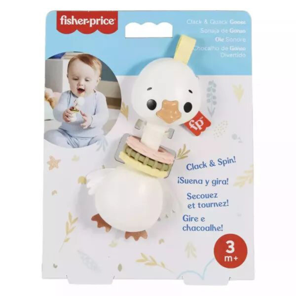 Fisher-Price Sensimals babapajti - Liba gyűrűkkel