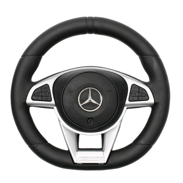 Baby Mix bébitaxi Mercedes Benz AMG C63 Coupe piros