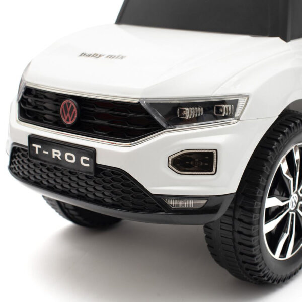 Baby Mix bébitaxi tolókarral VOLKSWAGEN T-ROC fehér