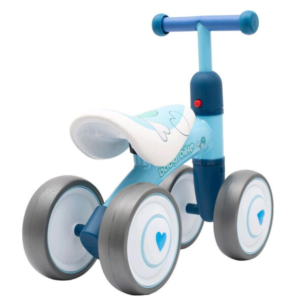 Baby Mix futóbicikli Baby Bike Fekete-fehér foci