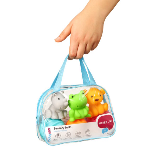 BabyOno játéklabdás szett érzékszerv fejlesztő 6db