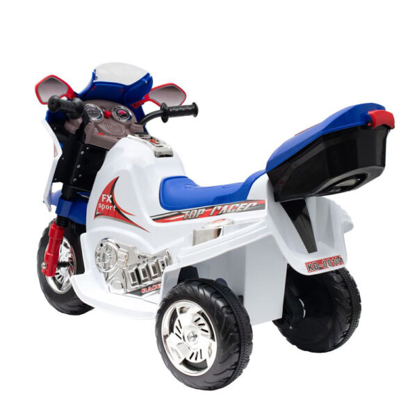 Gyermek elektromos motor Baby Mix RACER fehér