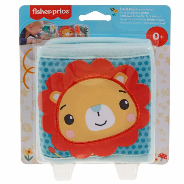 Fisher-Price Puha kihajtogatható foglalkoztatókönyv - Oroszlán HML63