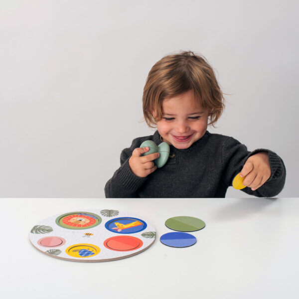Taf Toys mágneses játék Magnetic Peek-A-Boo puzzle