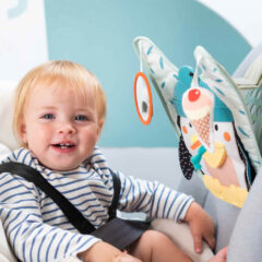 Taf Toys játék autóba Penguin Play and Kick Car Toy zenélő pingvin