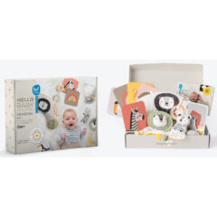 Taf Toys újszölött fejlesztő és játékkészlet Hello Baby Newborn kit