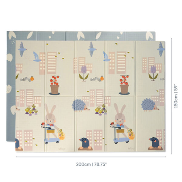 Taf Toys játszószőnyeg szivacs Urban Garden Foam mat 200x150 cm