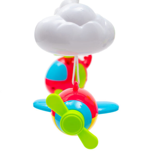 Baby Mix zenélő-forgó projektoros távirányítóval Repülő és helikopter