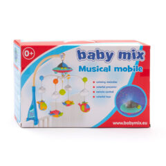 Baby Mix zenélő-forgó projektoros távirányítóval Repülő és helikopter