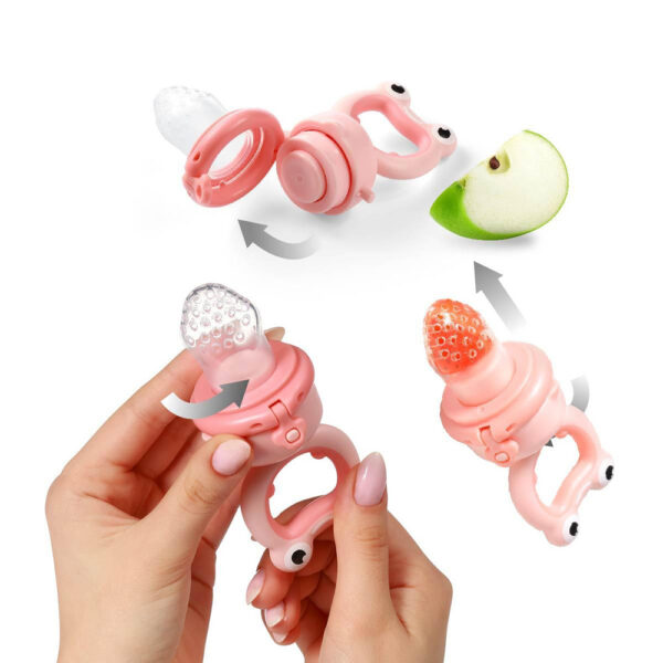 BabyOno szilikon etetőháló Twist-out Frog