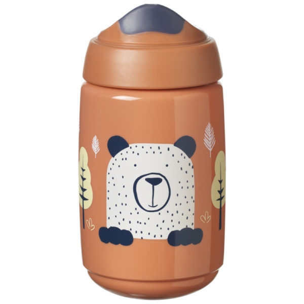 Tommee Tippee itatópohár - Superstar Sippee Cup csőrös 390ml 12hó terrakotta