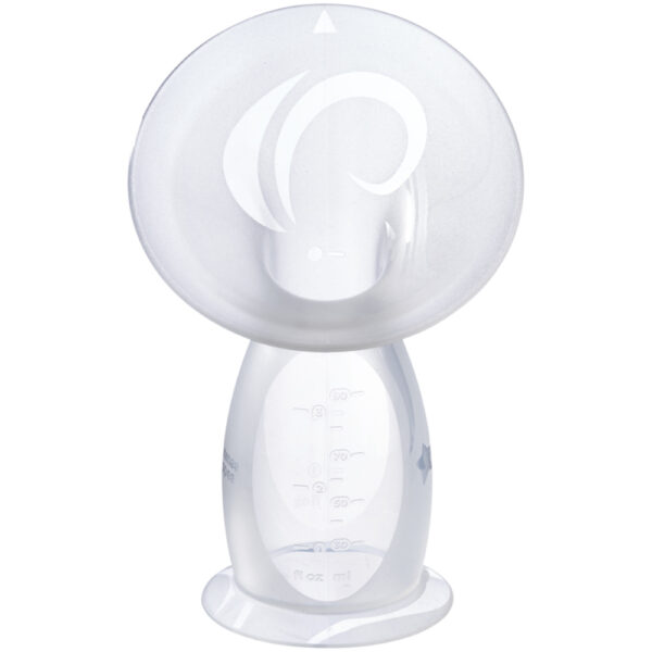 Tommee Tippee mellszívó kézi szilikon Made for me anyatejtárolóval és sterilizáló zacskóval