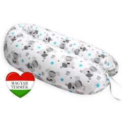 Scamp szoptatós párna univerzális pamut Blue Star Bear