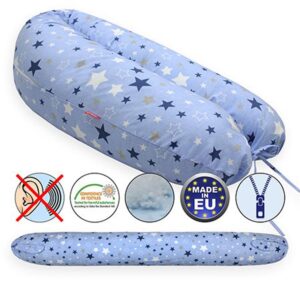 Scamp szoptatós párna univerzális pamut Blue White Little Big