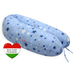 Scamp szoptatós párna univerzális pamut Blue White Little Big