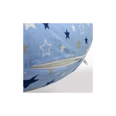 Scamp szoptatós párna univerzális pamut Blue White Little Big