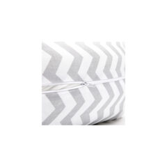 Scamp szoptatós párna univerzális pamut ZigZag Grey White