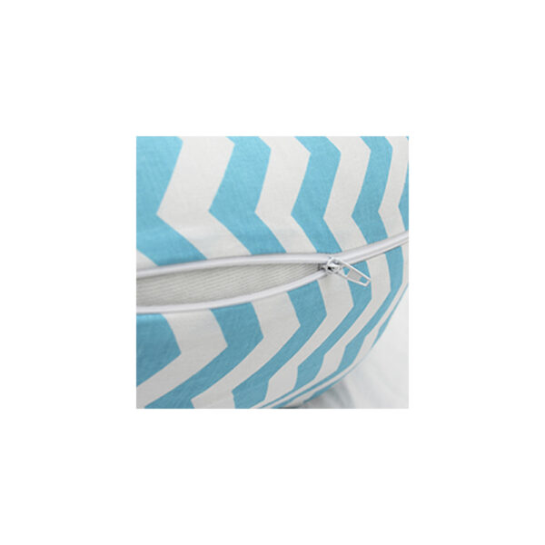 Scamp szoptatós párna univerzális pamut ZigZag Ocean White