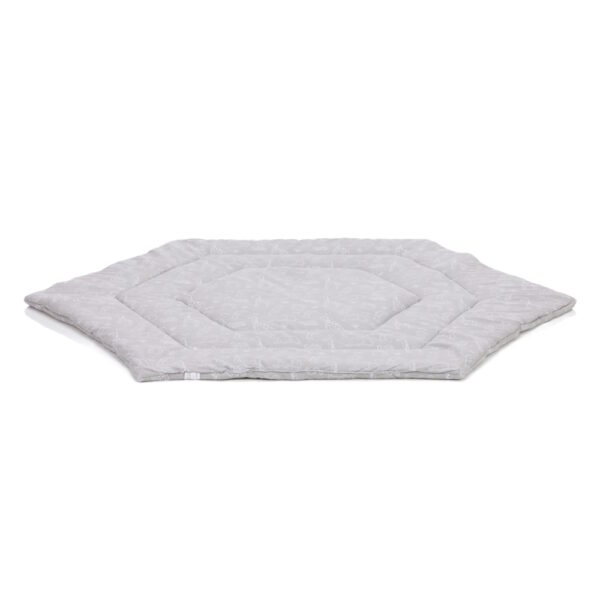 Fillikid betét hatszögletű utazójárókába 124cm átmérőjű szürke Safari