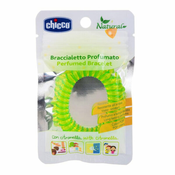 Chicco Natural Bracelet illatosított karkötő 4 féle színben