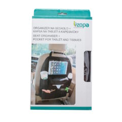 Zopa autós rendező üléstámlára tablet zsebbel